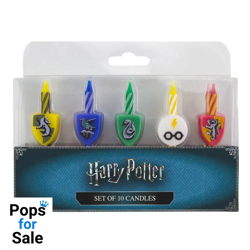 Harry Potter Birthday Candle 10-Pack Logos