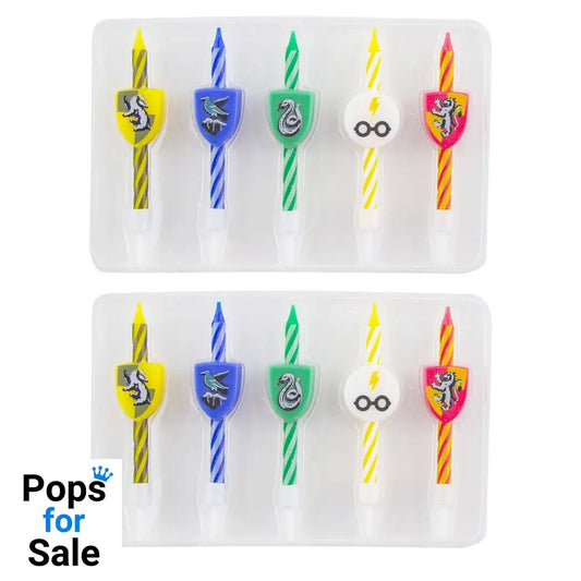 Harry Potter Birthday Candle 10-Pack Logos
