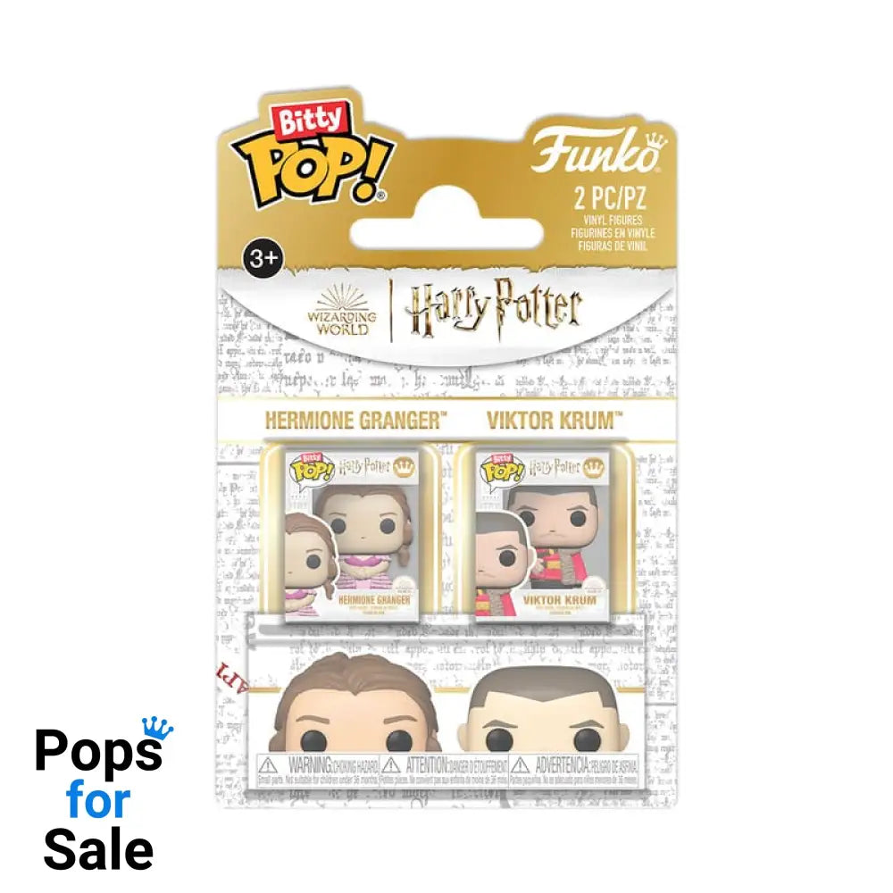 Harry Potter Bitty POP! Vinyl Figure 2-Pack Hermione & Krum 2,5 cm