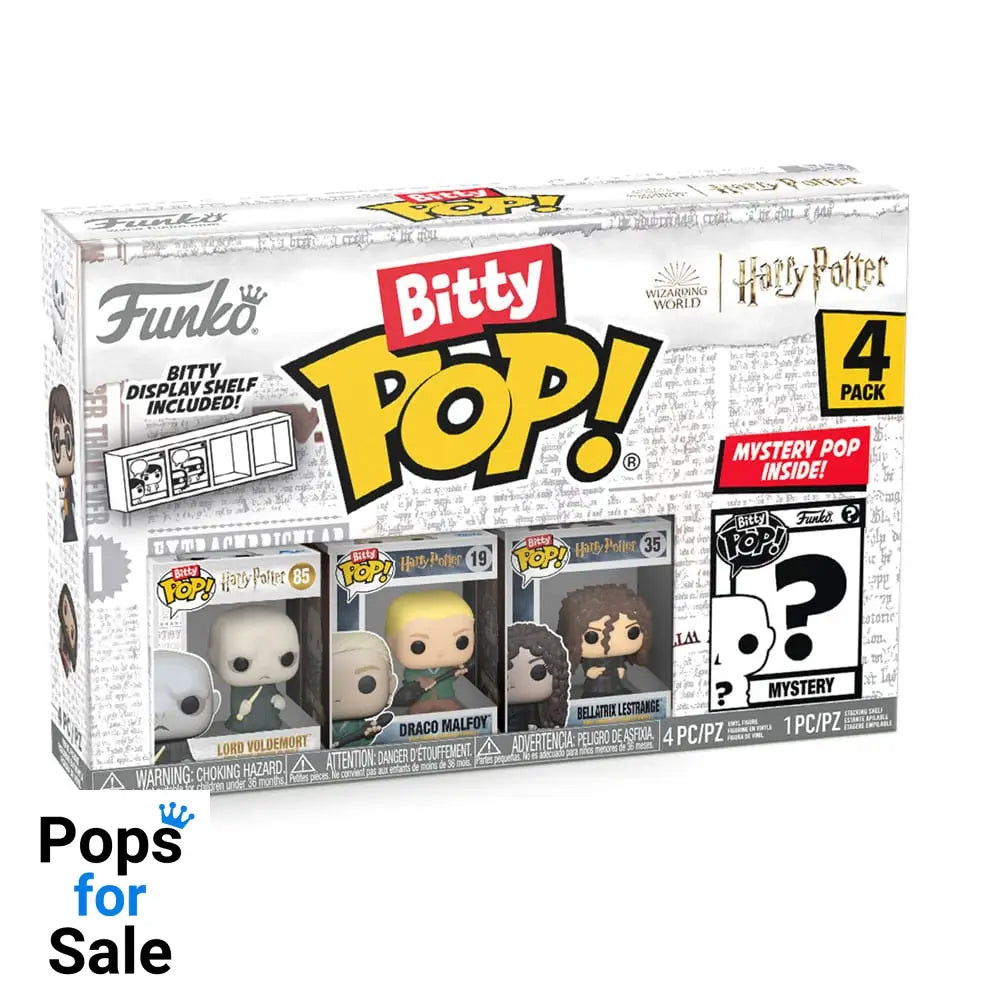 Harry Potter Bitty POP! Vinyl Figure 4-Pack Voldemort 2,5 cm