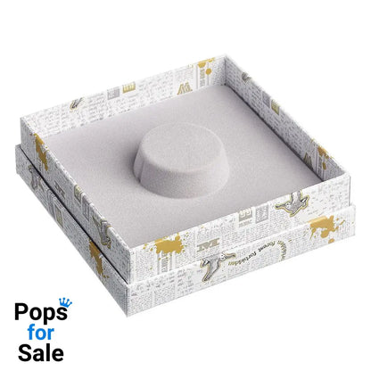 Harry Potter Bracelet Charm Set Deathly Hallows/Snitch/3 Spell Beads (silver plated)