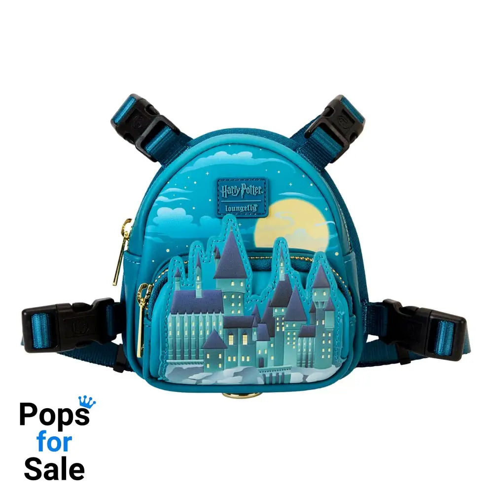 Harry Potter by Loungefly Dog Harness Mini Backpack Hogwarts Small