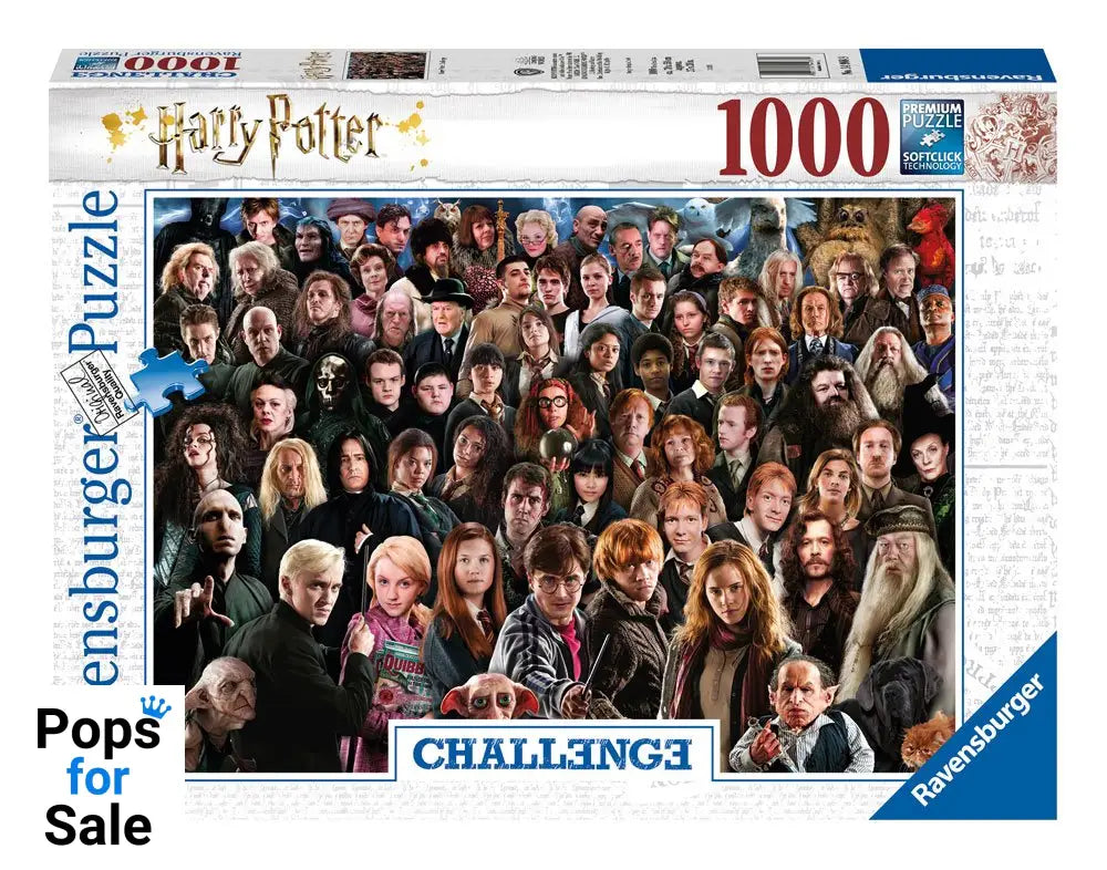 Harry Potter Challenge Jigsaw Puzzle Cast (1000 pieces) Puzzles