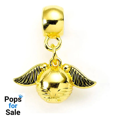 Harry Potter Charm Golden Snitch (Golden Tone)