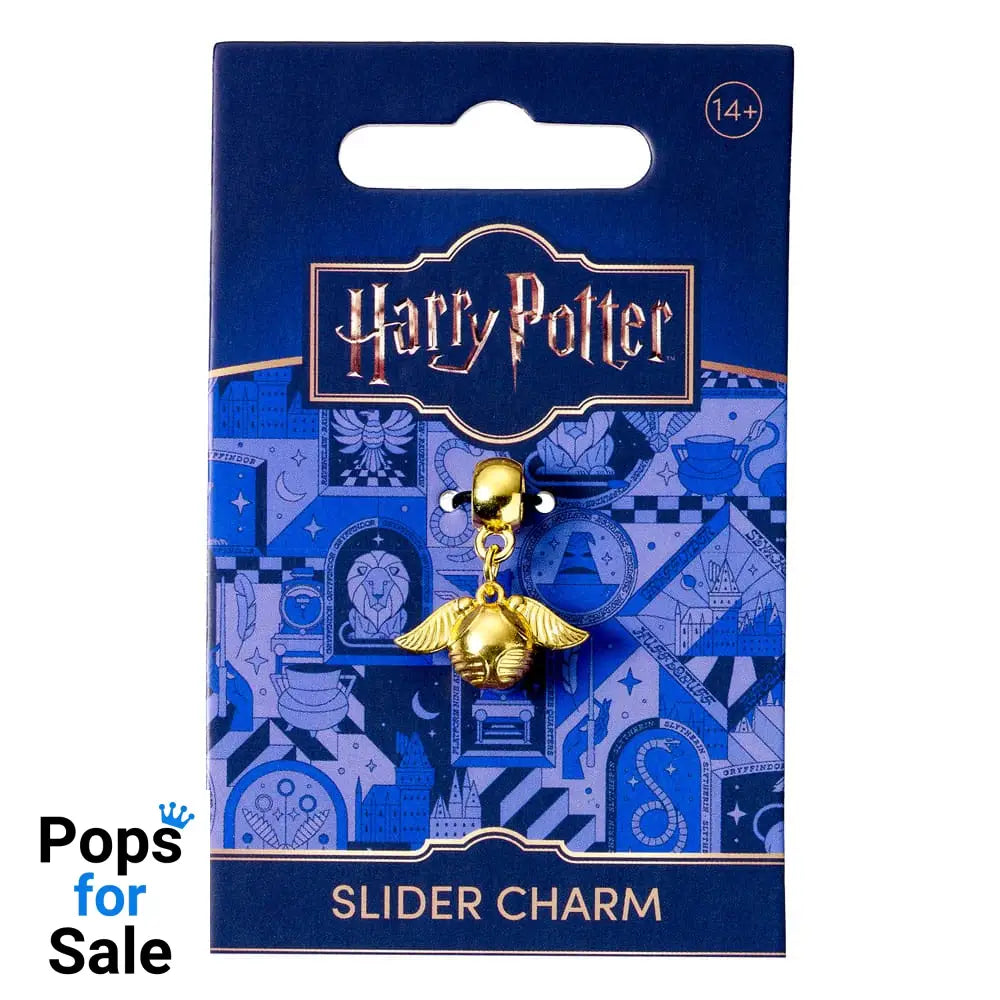 Harry Potter Charm Golden Snitch (Golden Tone)