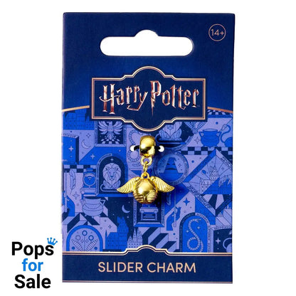 Harry Potter Charm Golden Snitch (Golden Tone)