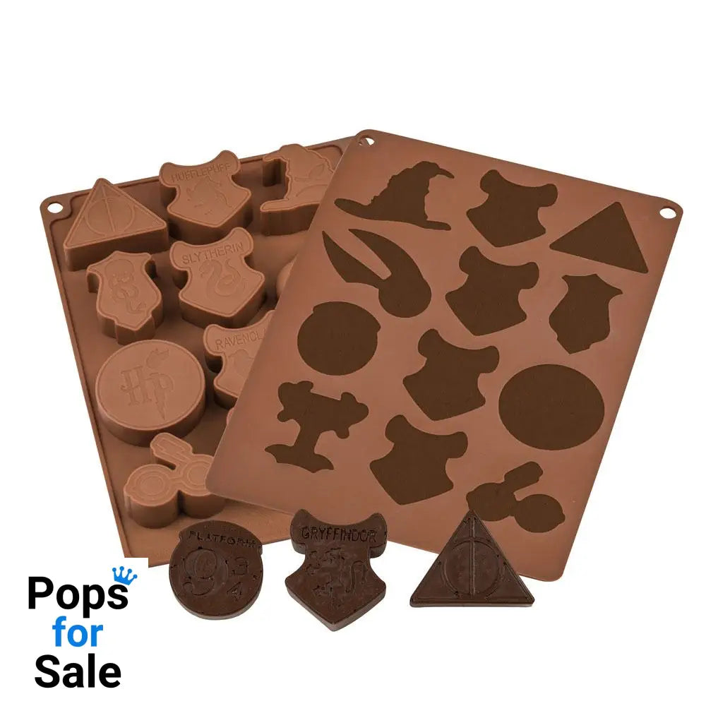Harry Potter Chocolate / Ice Cube Mold Logos