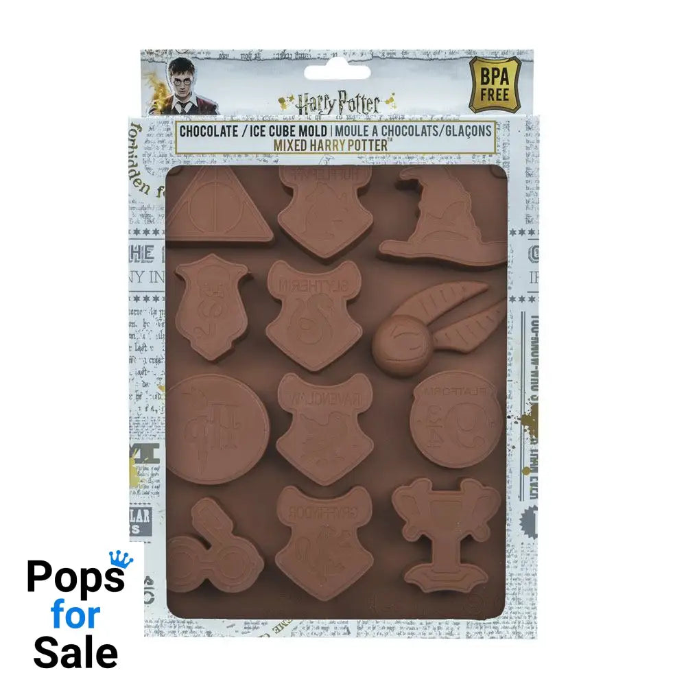 Harry Potter Chocolate / Ice Cube Mold Logos