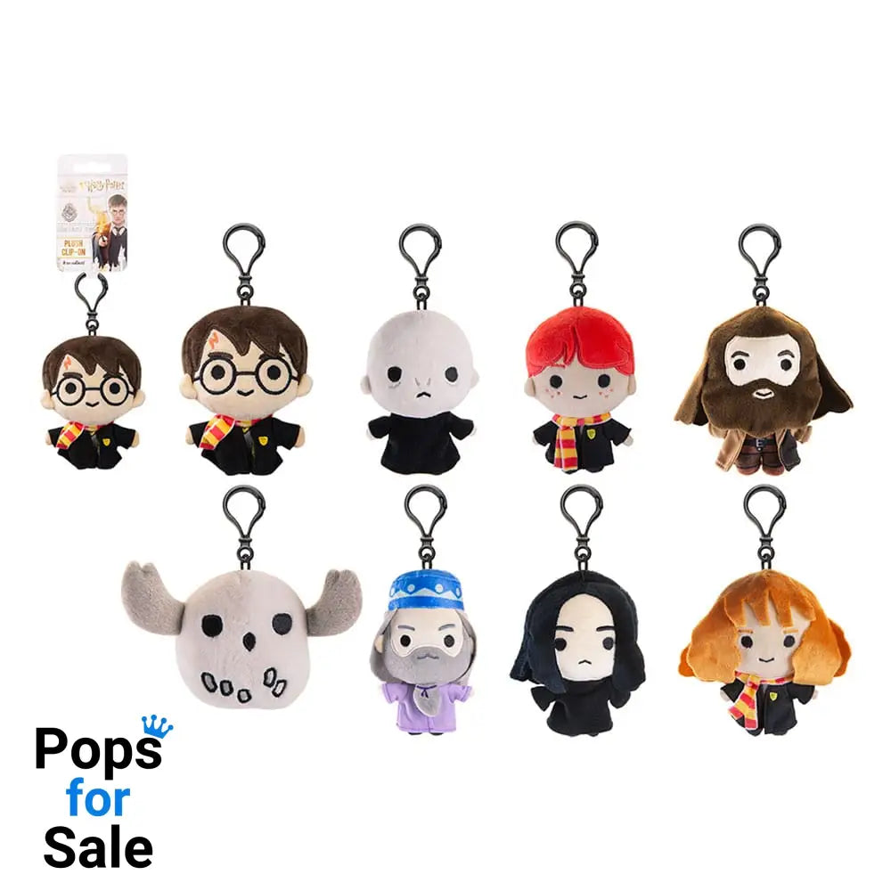 Harry Potter Clip-On Plush Figures 10 cm Assortment (12)