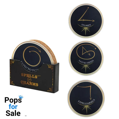 Harry Potter Coaster 4-Pack Spell & Charms