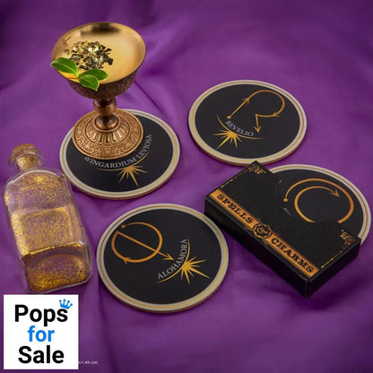 Harry Potter Coaster 4-Pack Spell & Charms