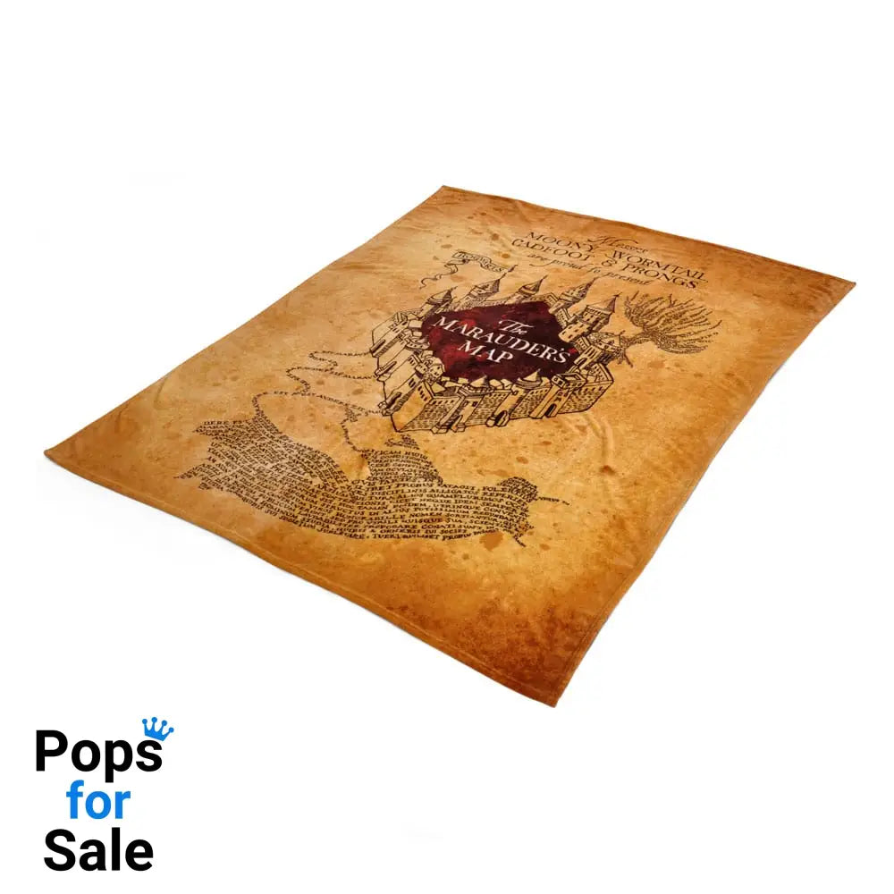 Harry Potter Cozy Blanket Portal Marauder´s Map 180 x 200 cm