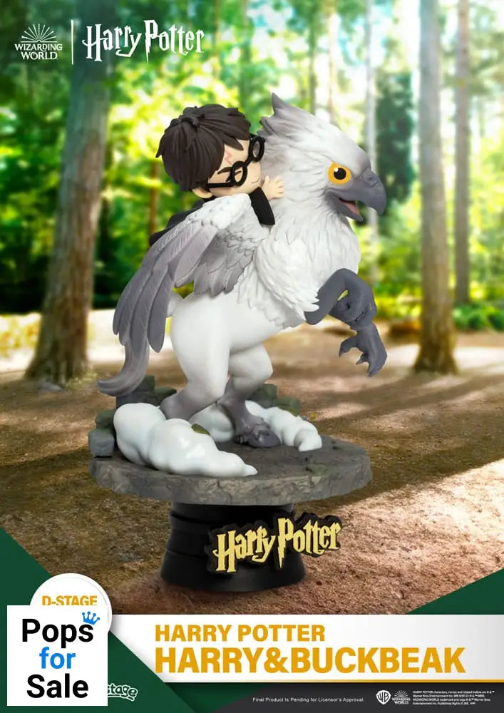 Harry Potter D-Stage PVC Diorama Harry & Buckbeak 16 cm