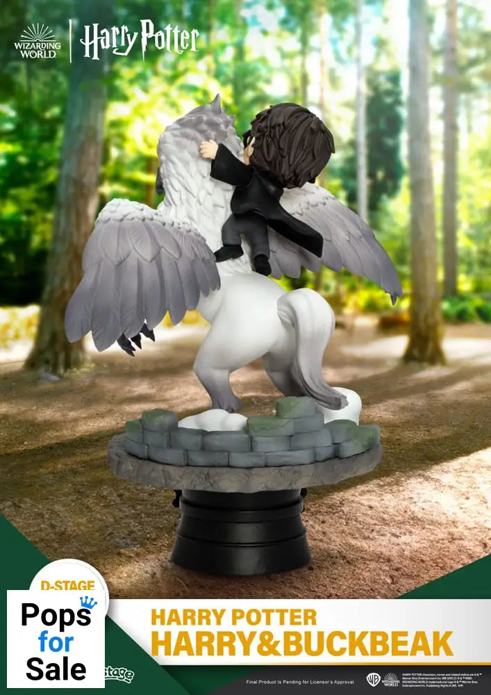 Harry Potter D-Stage PVC Diorama Harry & Buckbeak 16 cm