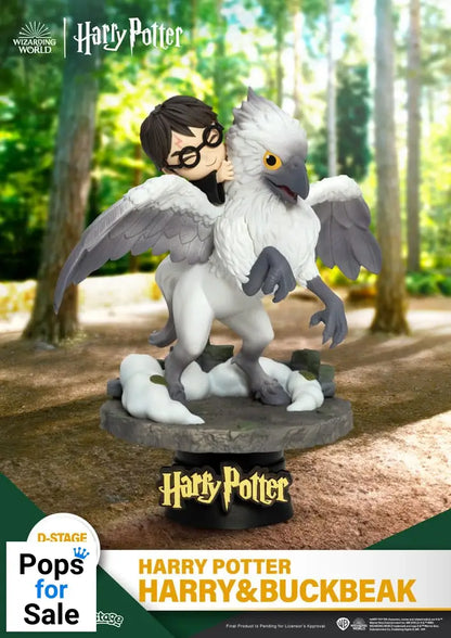 Harry Potter D-Stage PVC Diorama Harry & Buckbeak 16 cm