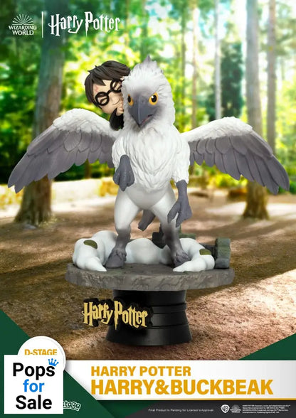 Harry Potter D-Stage PVC Diorama Harry & Buckbeak 16 cm Dioramas