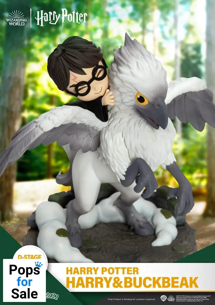 Harry Potter D-Stage PVC Diorama Harry & Buckbeak 16 cm Dioramas
