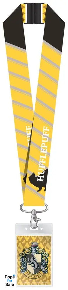 Harry Potter Deluxe Lanyard with Card Holder Hufflepuff