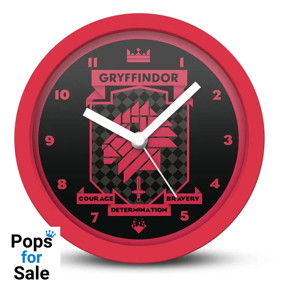 Harry Potter Desk Clock Gryffindor