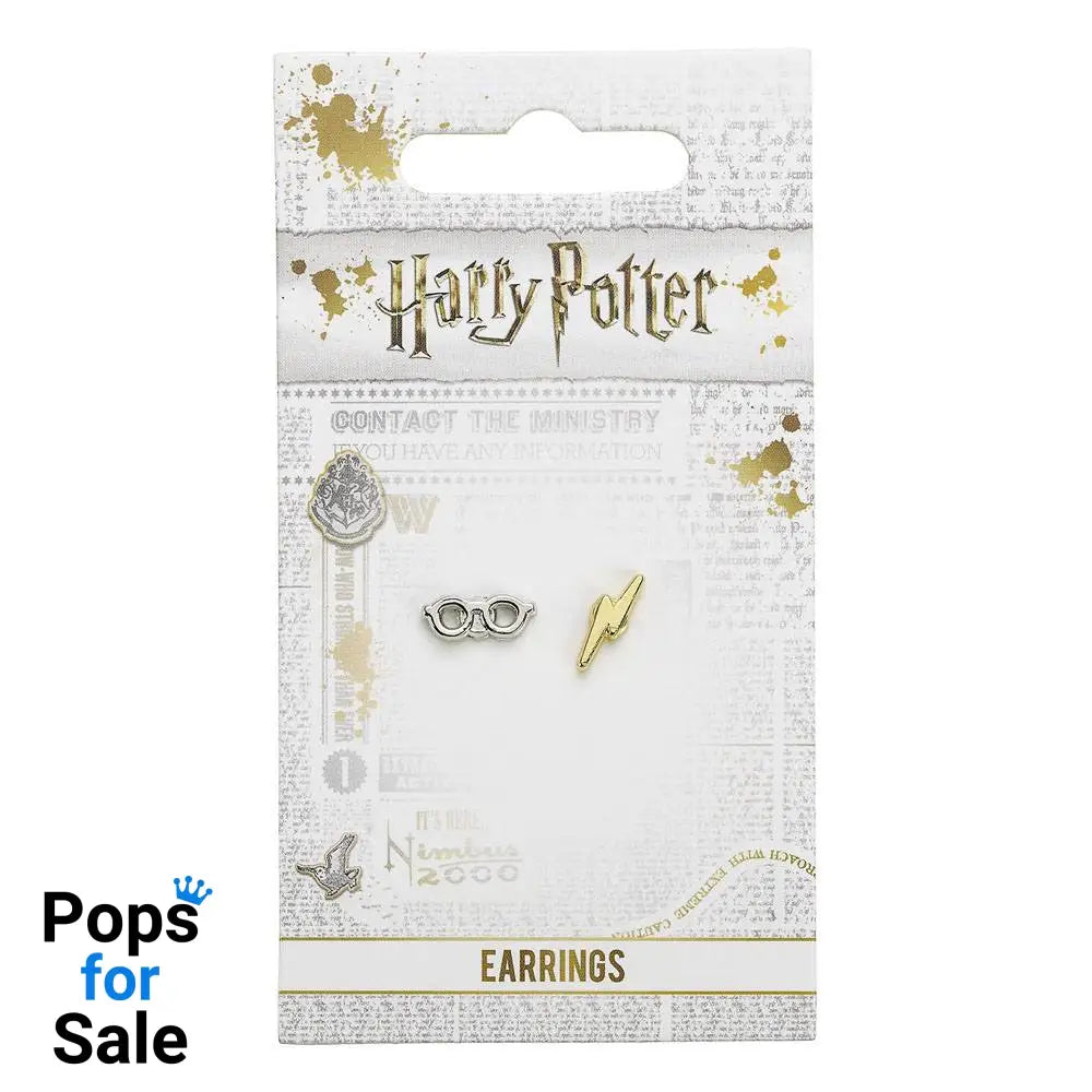 Harry Potter Earrings Lightening Bolt & Glasses