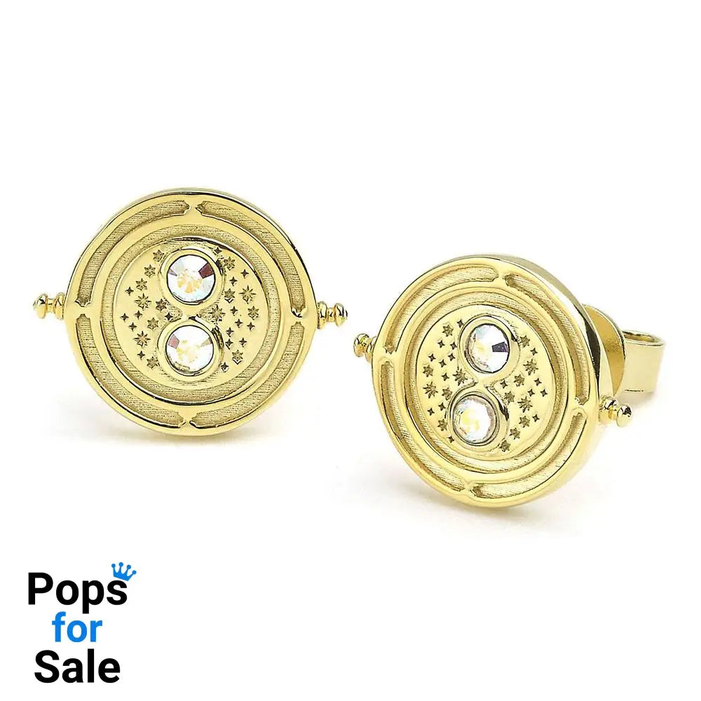 Harry Potter Earrings Time Turner (gold plated)