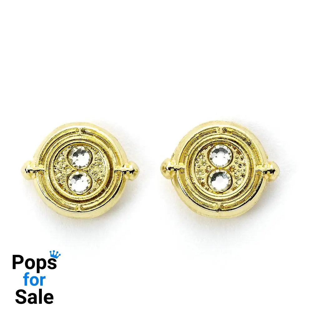 Harry Potter Earrings Time Turner (gold plated)