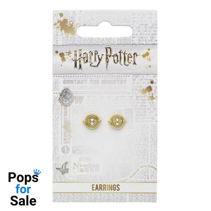 Harry Potter Earrings Time Turner (gold plated)
