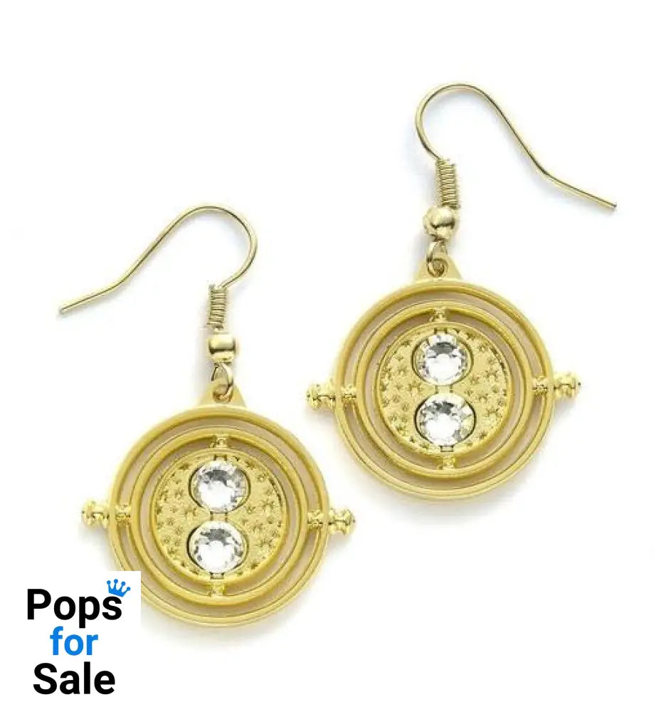 Harry Potter Earrings Time Turner (gold plated)