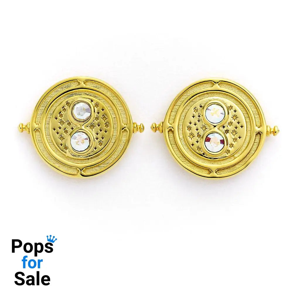 Harry Potter Earrings Time Turner (gold plated)