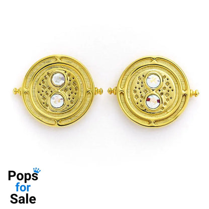 Harry Potter Earrings Time Turner (gold plated)