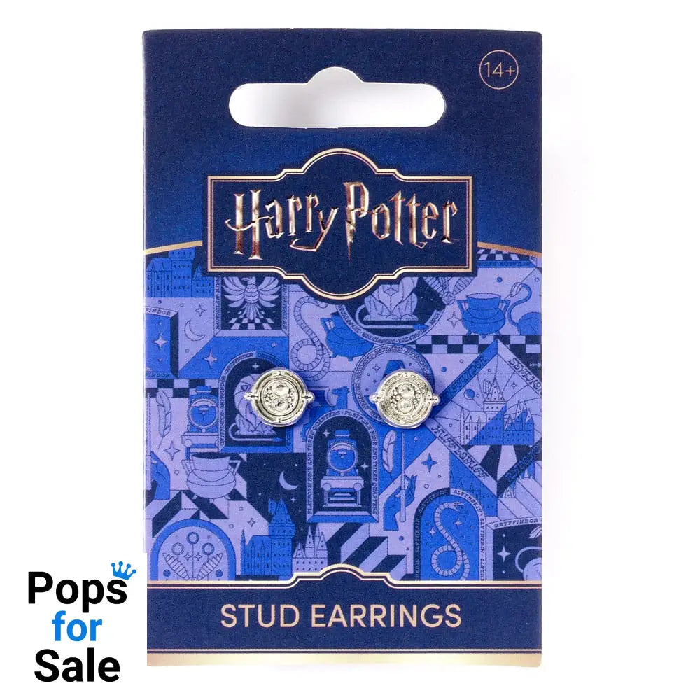 Harry Potter Earrings Time Turner (Silver Tone)