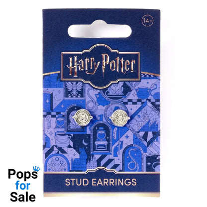 Harry Potter Earrings Time Turner (Silver Tone)