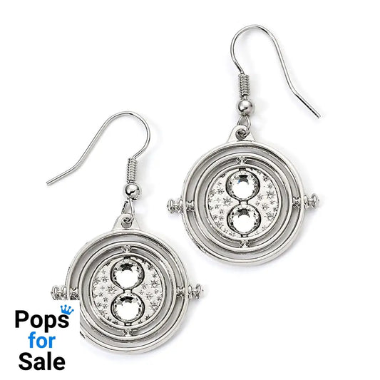 Harry Potter Earrings Time Turner (Silver Tone) Earrings