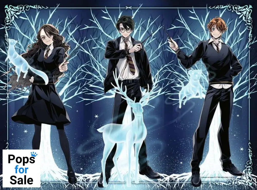 Harry Potter Glow-in-the-Dark Jigsaw Puzzle Glowing Patronus (500 pieces)