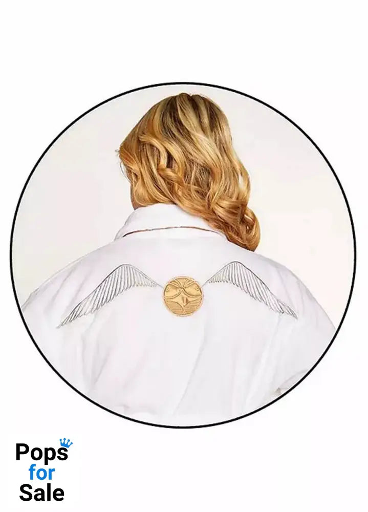 Harry Potter: Golden Snitch Ladies Fleece Hoodless Robe