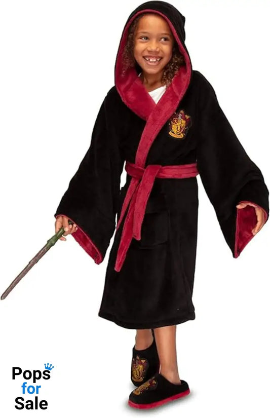Harry Potter: Gryffindor Kids Poly Fleece Robe Kids XL 13-15