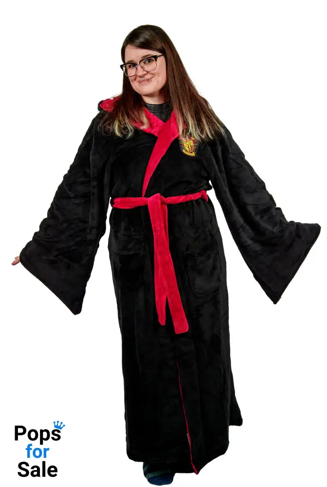 Harry Potter: Gryffindor Ladies Fleece Hooded Robe