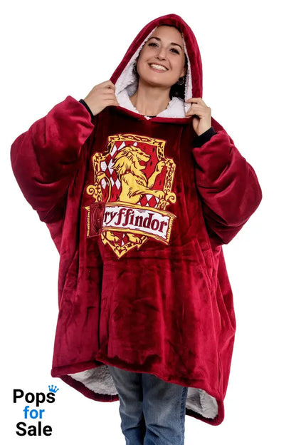 Harry Potter: Gryffindor Oversized Hoodie Blanket