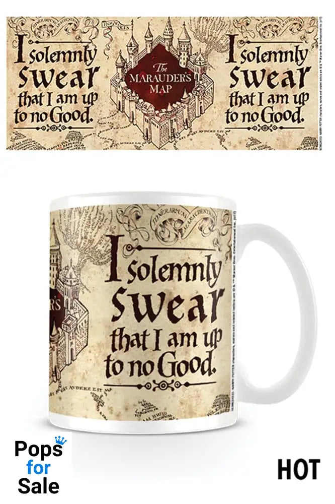 Harry Potter Heat Change Mug Marauder's Map
