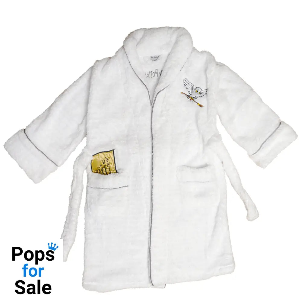 Harry Potter: Hedwig Kids Hoodless Robe Kids XL 13-15