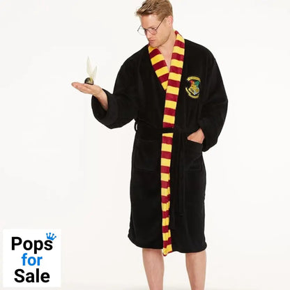 Harry Potter: Hogwarts Mens Fleece Hoodless Robe