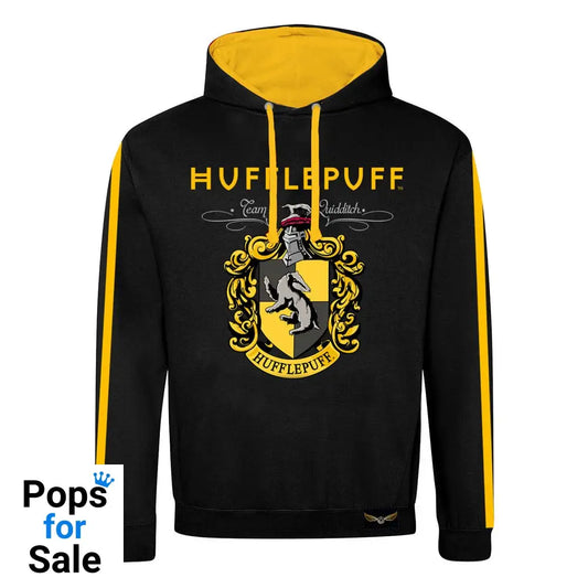 Harry Potter Hooded Sweater Property of Hufflepuff Size M Sweaters