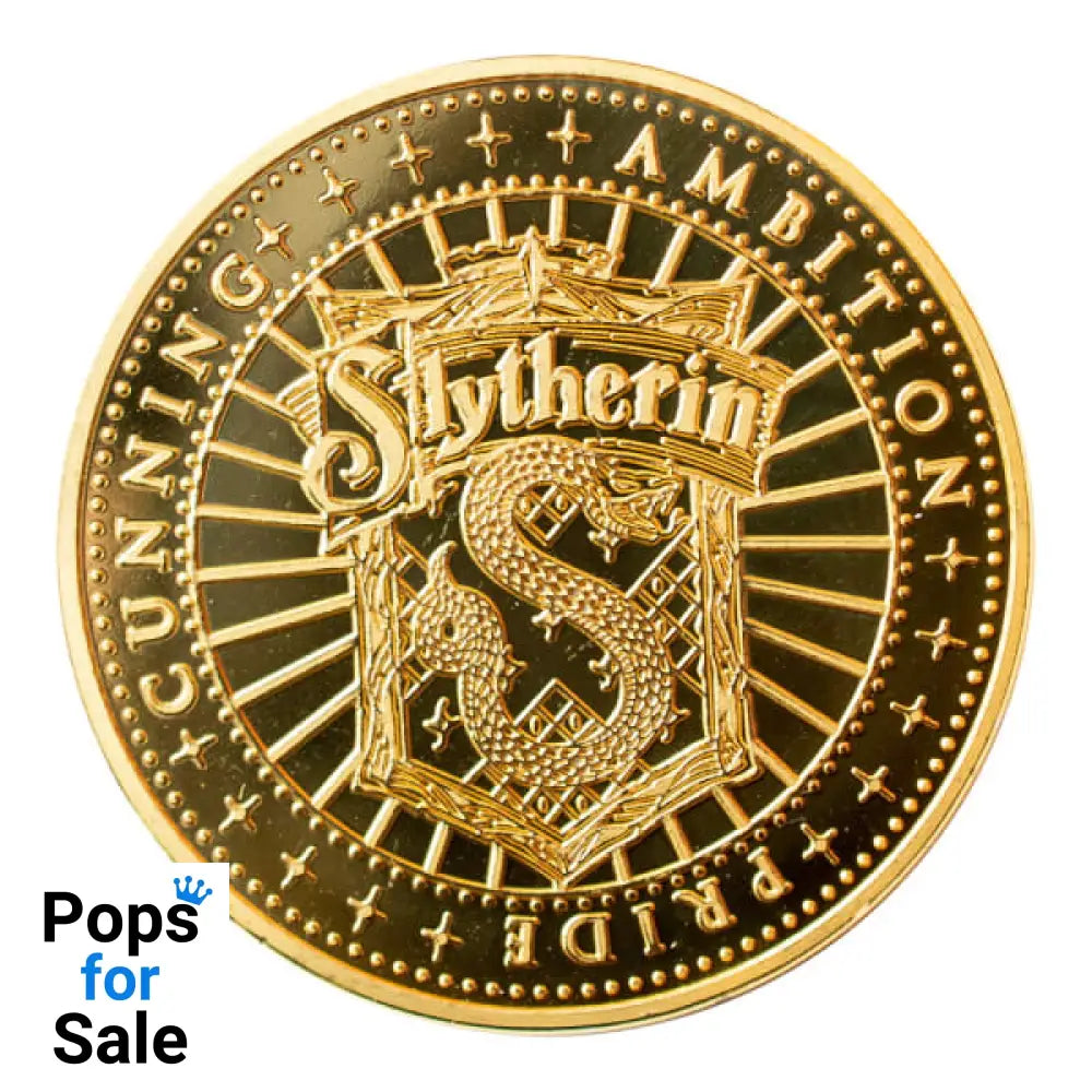 Harry Potter House Coin Slytherin