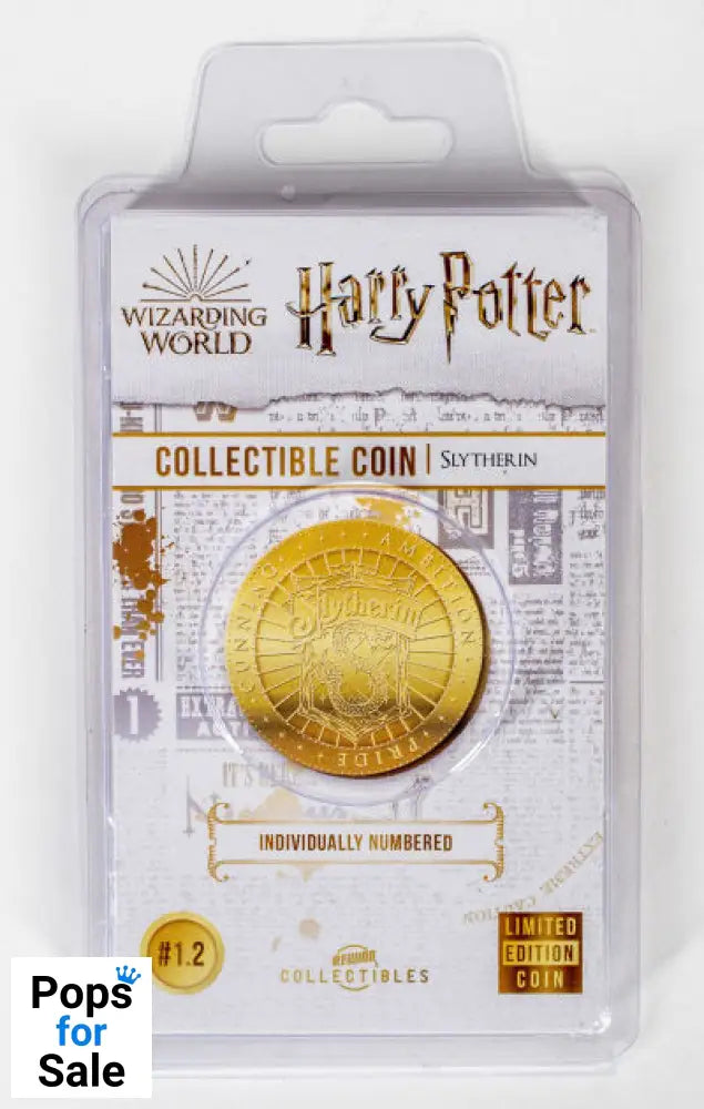Harry Potter House Coin Slytherin