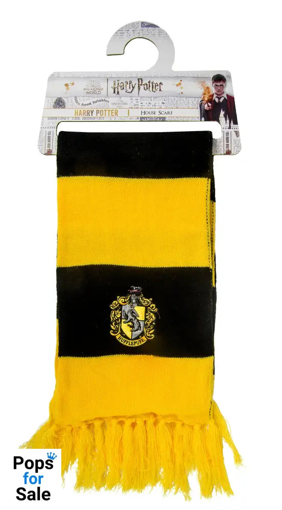 Harry Potter: Hufflepuff Bold Stripes Scarf (Hanger)