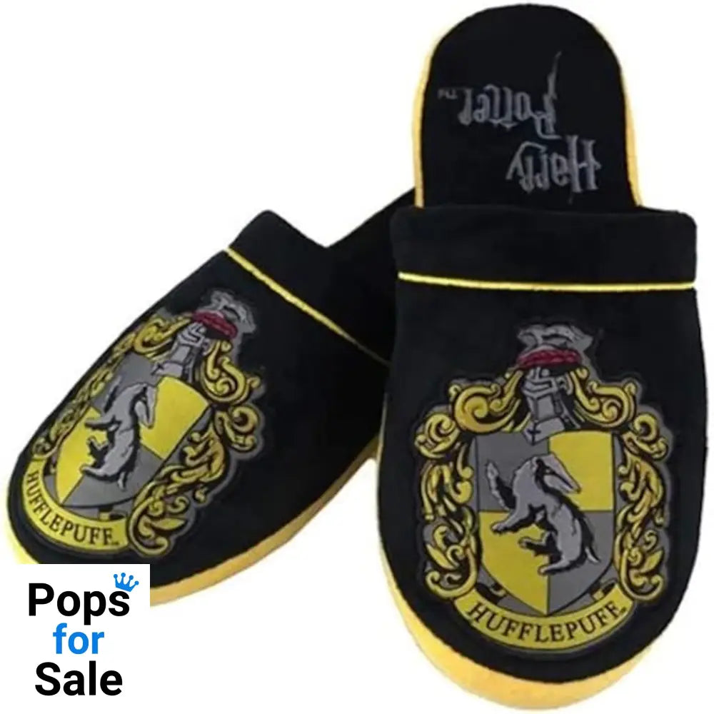 Harry Potter: Hufflepuff Mule Slippers Large (Size UK 8-10 / EU 42-44)