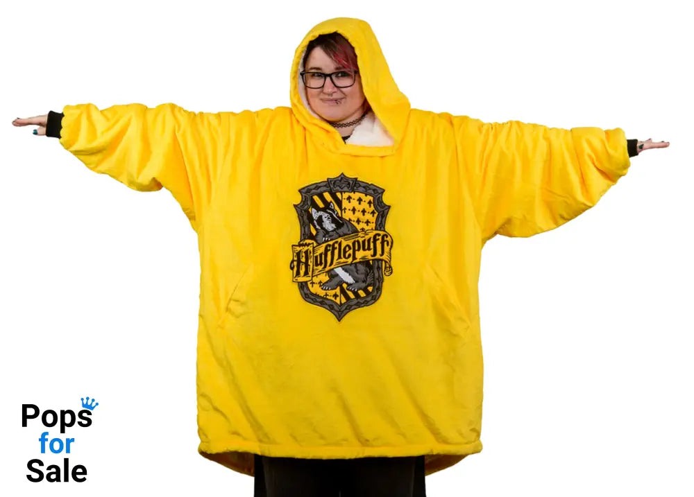 Harry Potter: Hufflepuff Oversized Hoodie Blanket
