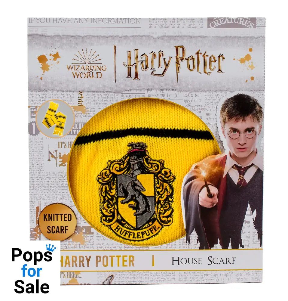 Harry Potter: Hufflepuff Thin Stripes Scarf (Boxed)