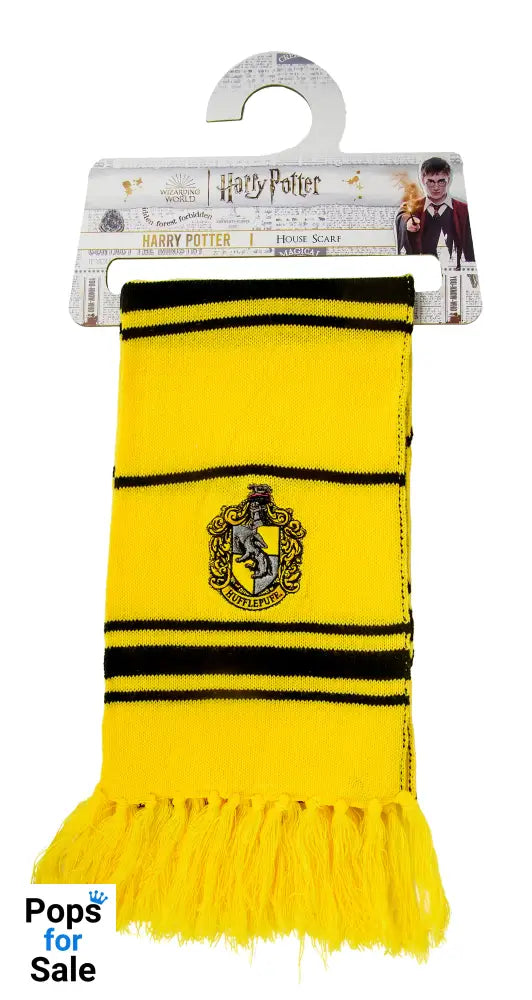Harry Potter: Hufflepuff Thin Stripes Scarf (Hanger)