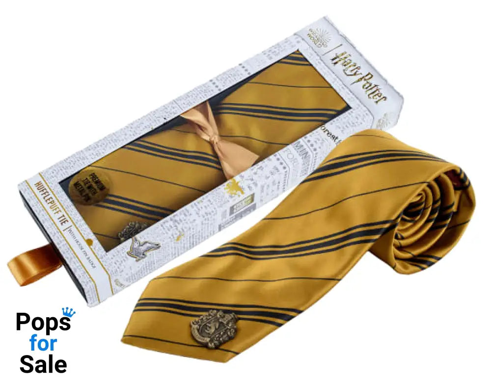 Harry Potter: Hufflepuff Tie in Gift Box
